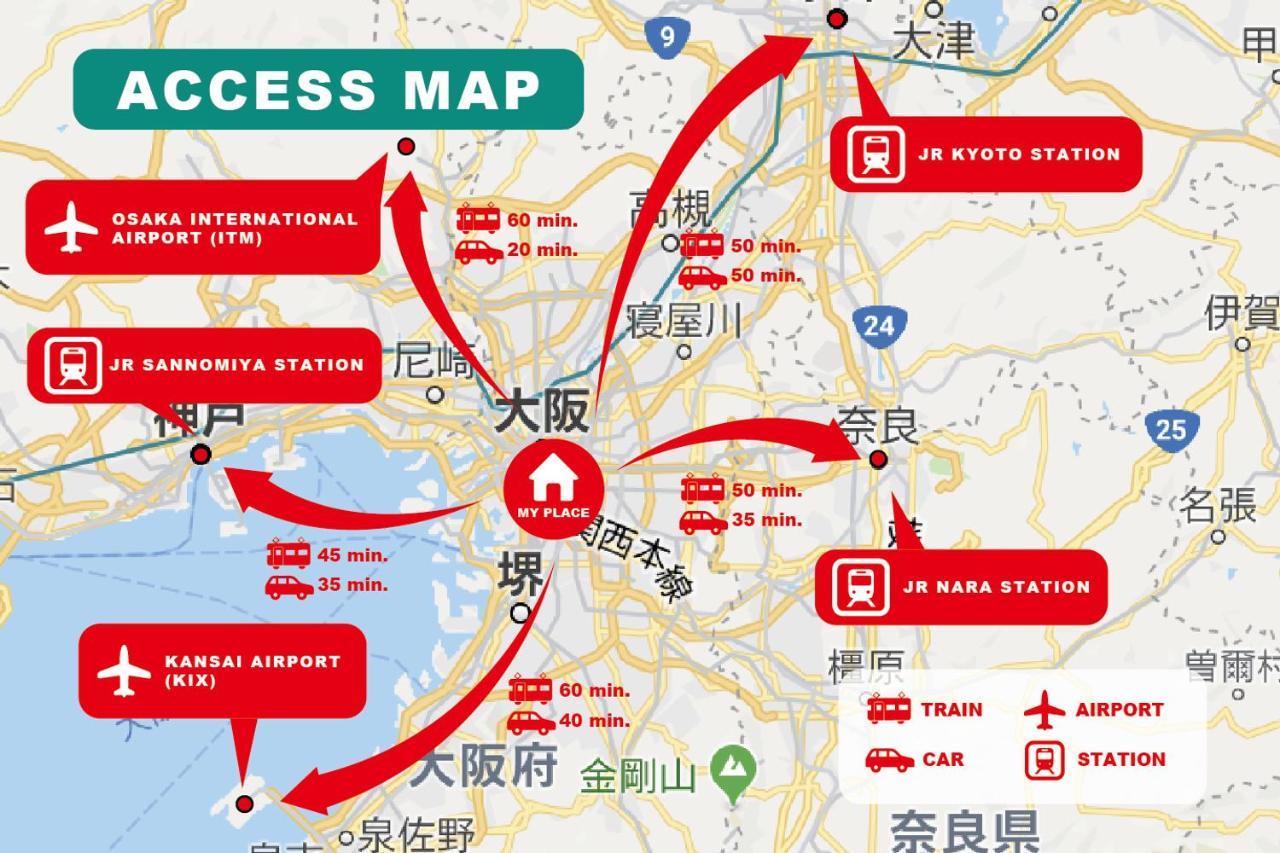 Airspace Nipponbashi Ōsaka Extérieur photo